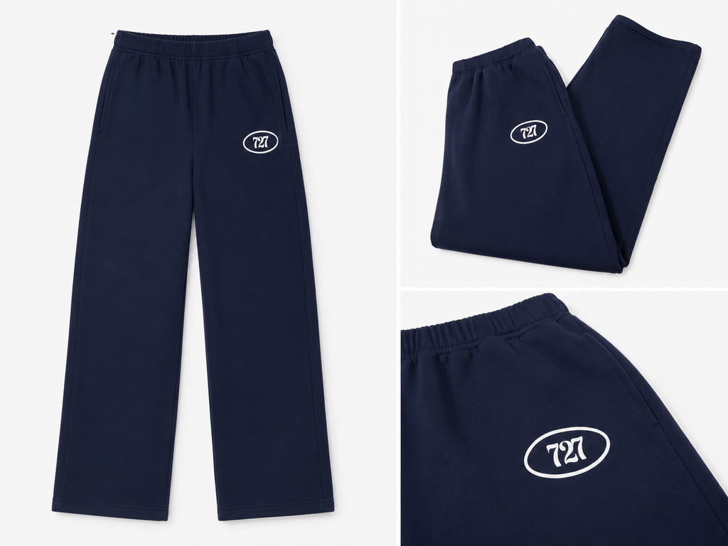 Navy sweatpants
