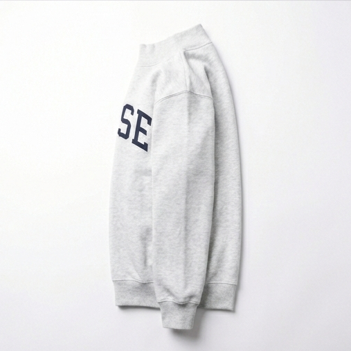 Grey Nurse Mockneck