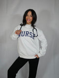 Grey Nurse Mockneck