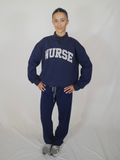 Navy Nurse Mockneck