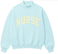Teal Nurse Mockneck (limited edition)