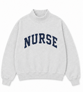 Grey Nurse Mockneck