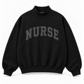 Black Nurse Mockneck