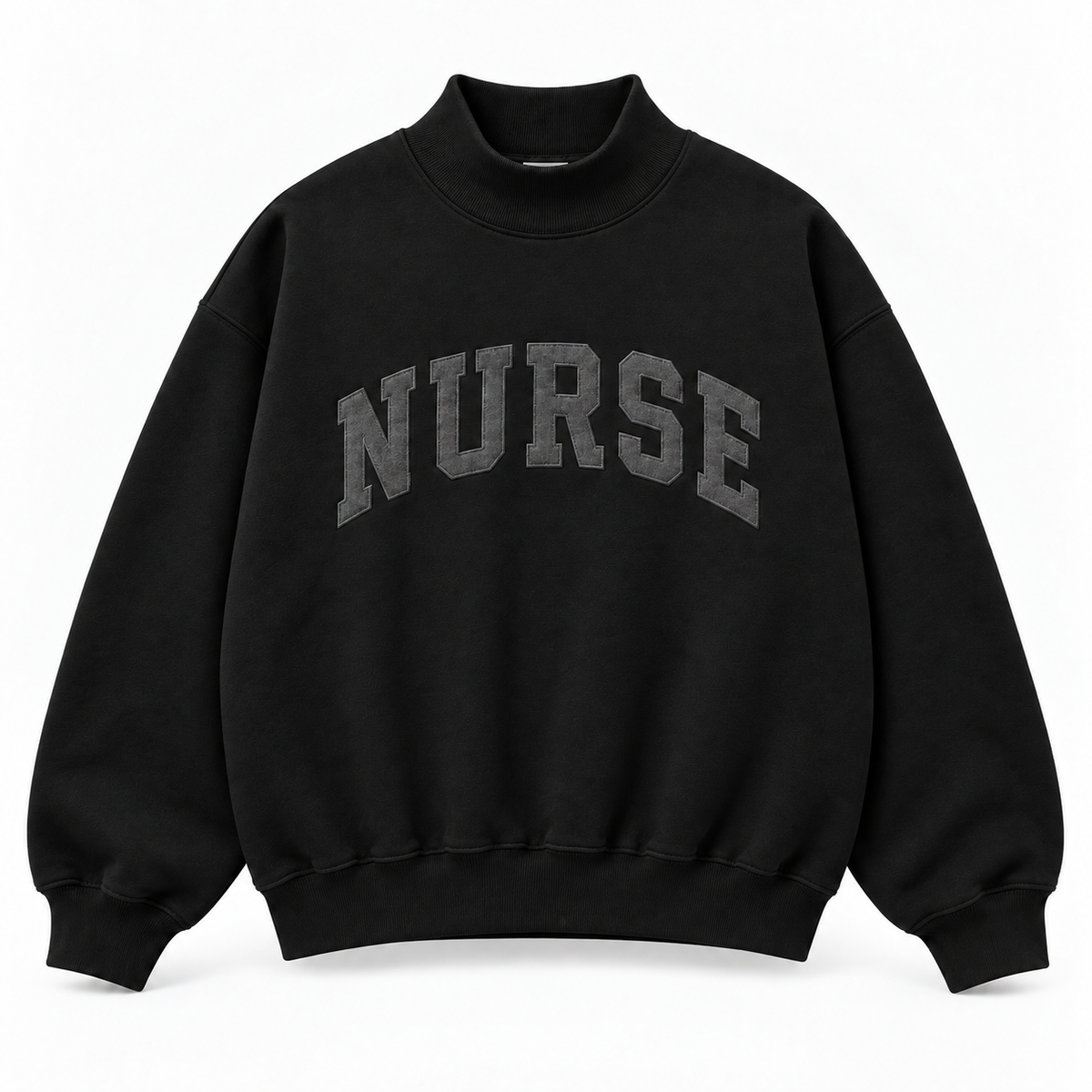 Black Nurse Mockneck