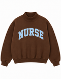 Brown Nurse Mockneck (limited edition)