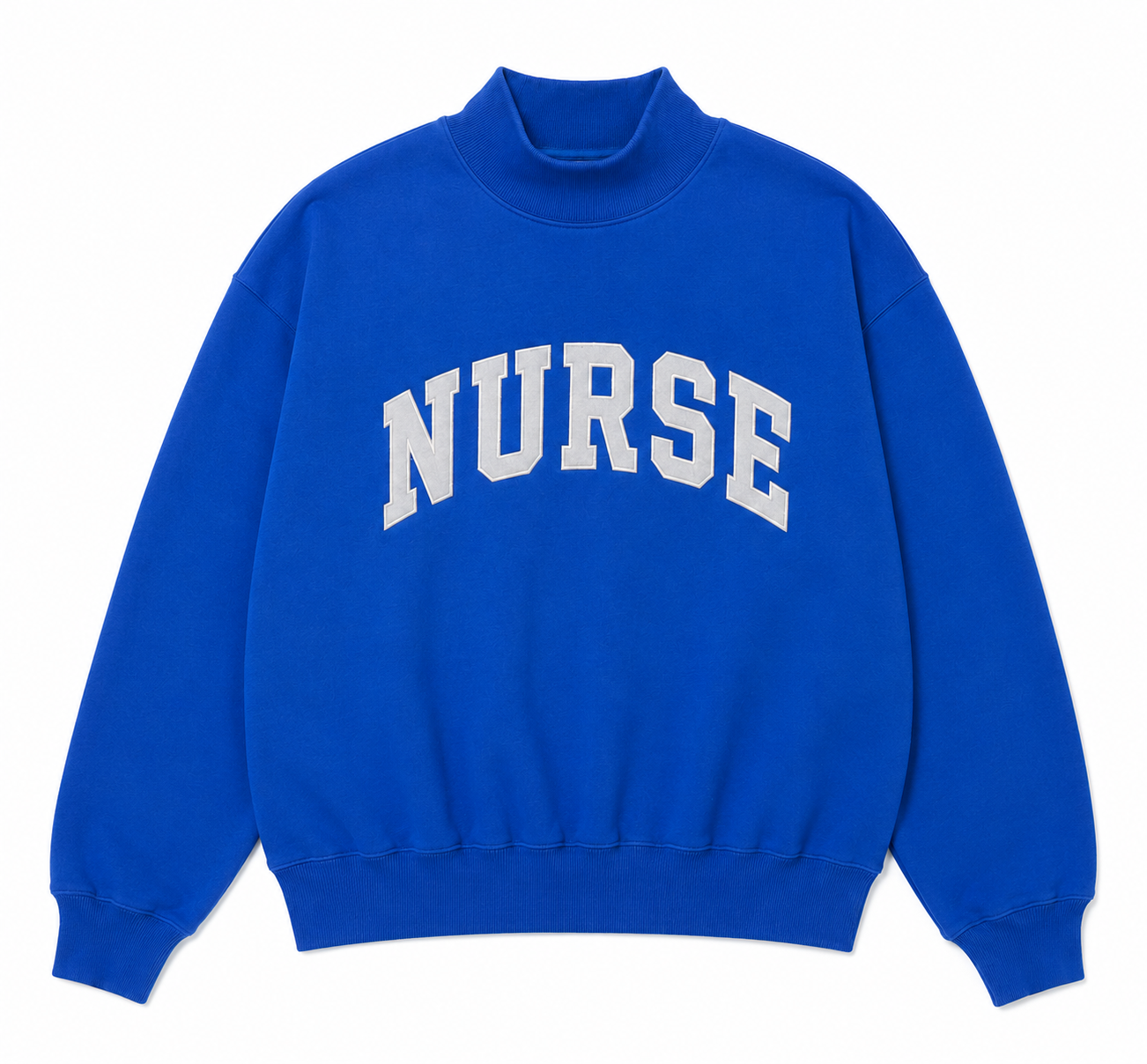 Royal Blue Nurse Mockneck